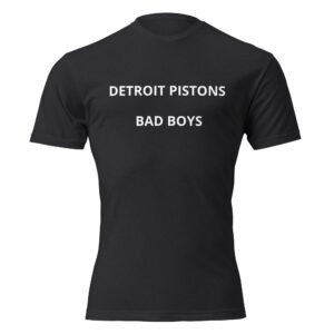Detroit Pistons Bad Boys T-Shirt | Throwback Fan Tee