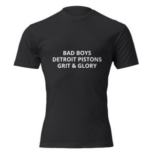 Detroit Pistons Bad Boys Throwback Tee | Grit & Glory